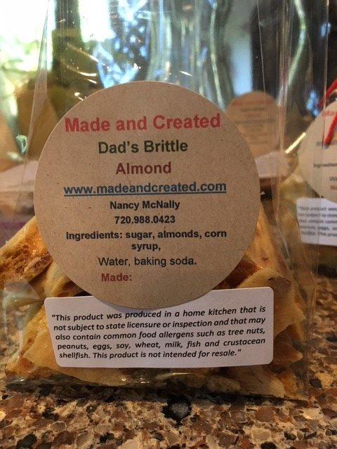 Almond Brittle half batch