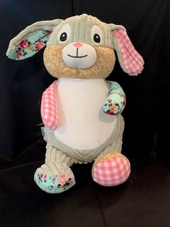 Patchwork Rabbit Teddy Patchwork Bunny – MadeandCreated