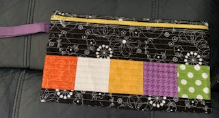 Clutch Zipper Bag lined